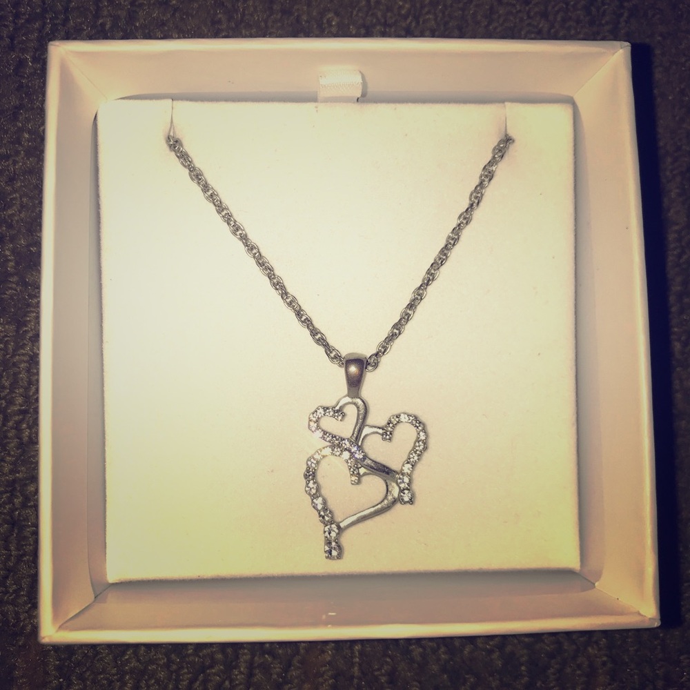 Charter Club Diamond Heart Necklace!